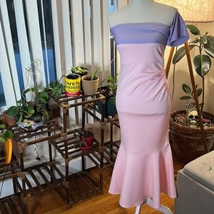 Shein Size Small Pink and Light purple gown. Never worn.